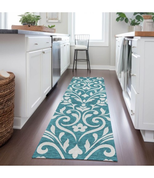 Addison Chantille ACN875-Teal 2 ft. 3 in. X 7 ft. 6 in. Rectangle Rug