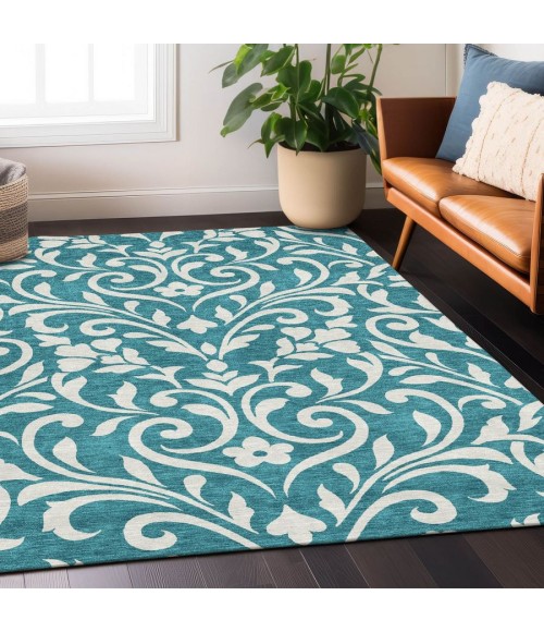 Addison Chantille ACN875-Teal 8 ft. X 10 ft. Rectangle Rug