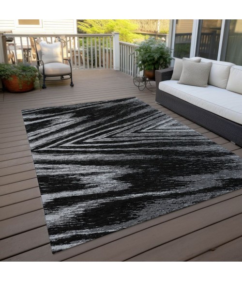 Addison Chantille ACN876-Black 8 ft. X 10 ft. Rectangle Rug