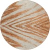Addison Chantille ACN876-Paprika 8 ft. X 8 ft. Round Rug