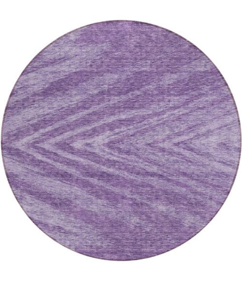 Addison Chantille ACN876-Purple 8 ft. X 8 ft. Round Rug