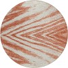 Addison Chantille ACN876-Salmon 8 ft. X 8 ft. Round Rug