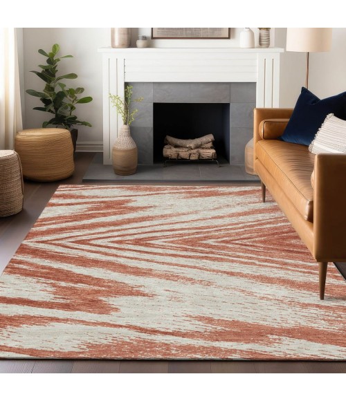 Addison Chantille ACN876-Salmon 8 ft. X 10 ft. Rectangle Rug
