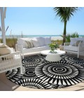 Addison Chantille ACN877-Black 8 ft. X 8 ft. Round Rug