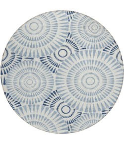Addison Chantille ACN877-Blue 8 ft. X 8 ft. Round Rug