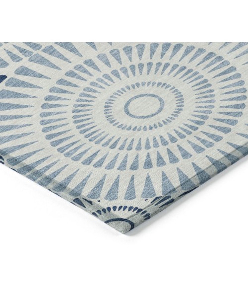 Addison Chantille ACN877-Blue 8 ft. X 8 ft. Round Rug