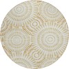 Addison Chantille ACN877-Gold 8 ft. X 8 ft. Round Rug Addison Chantille ACN877-Gold 8 ft. X 8 ft. Round Rug