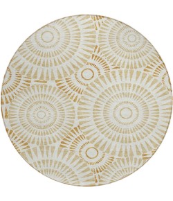 Addison Chantille ACN877-Gold 8 ft. X 8 ft. Round Rug