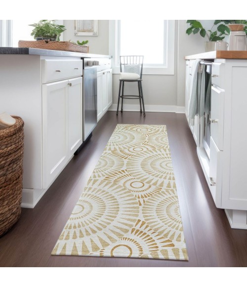 Addison Chantille ACN877-Gold 2 ft. 3 in. X 7 ft. 6 in. Rectangle Rug
