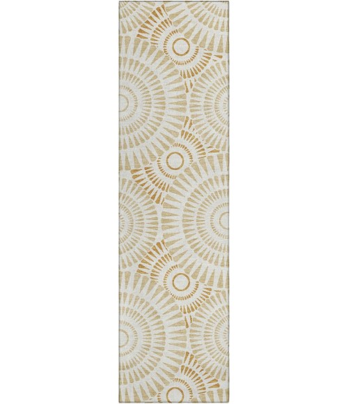 Addison Chantille ACN877-Gold 2 ft. 3 in. X 7 ft. 6 in. Rectangle Rug