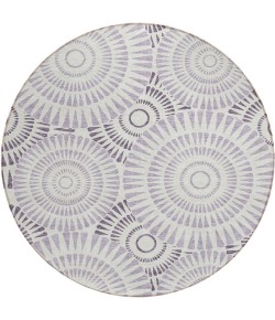 Addison Chantille ACN877-Lavender 8 ft. X 8 ft. Round Rug