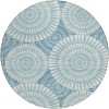 Addison Chantille ACN877-Teal 8 ft. X 8 ft. Round Rug
