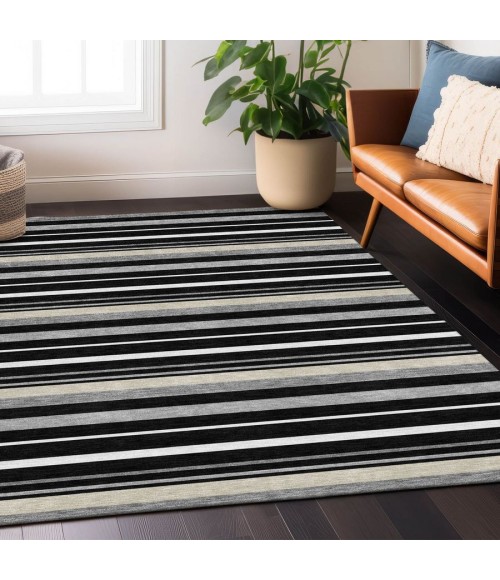 Addison Chantille ACN879-Black 8 ft. X 10 ft. Rectangle Rug