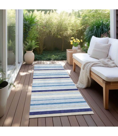 Addison Chantille ACN879-Blue 2 ft. 3 in. X 7 ft. 6 in. Rectangle Rug