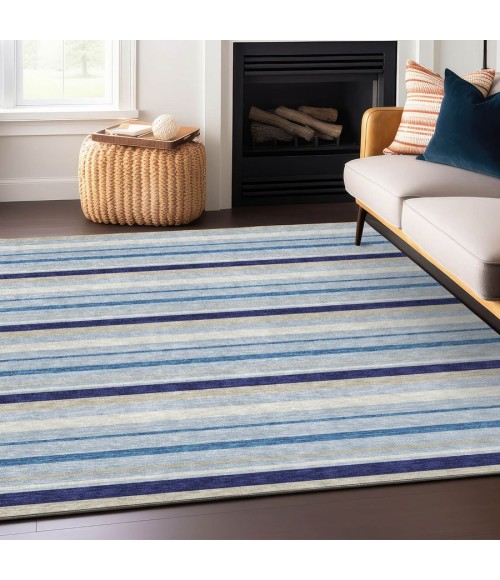 Addison Chantille ACN879-Blue 8 ft. X 10 ft. Rectangle Rug