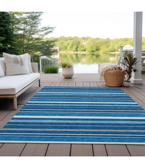 Addison Chantille ACN879-Denim 8 ft. X 10 ft. Rectangle Rug