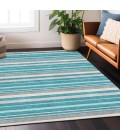 Addison Chantille Rug ACN879-Teal 9 ft. X 12 ft. Rectangle - Rugs Town Addison Chantille ACN879-Teal 9 ft. X 12 ft. Rectangle Rug