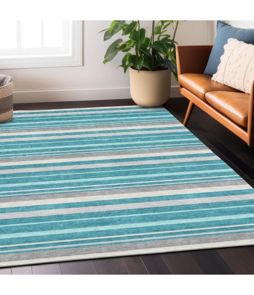 Addison Chantille Rug ACN879-Teal 9 ft. X 12 ft. Rectangle - Rugs Town Addison Chantille ACN879-Teal 9 ft. X 12 ft. Rectangle Rug