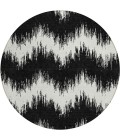 Addison Chantille ACN880-Black 8 ft. X 8 ft. Round Rug
