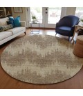 Addison Chantille ACN880-Brown 8 ft. X 8 ft. Round Rug