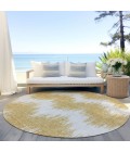 Addison Chantille ACN880-Gold 8 ft. X 8 ft. Round Rug