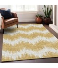 Addison Chantille ACN880-Gold 5 ft. X 7 ft. 6 in. Rectangle Rug