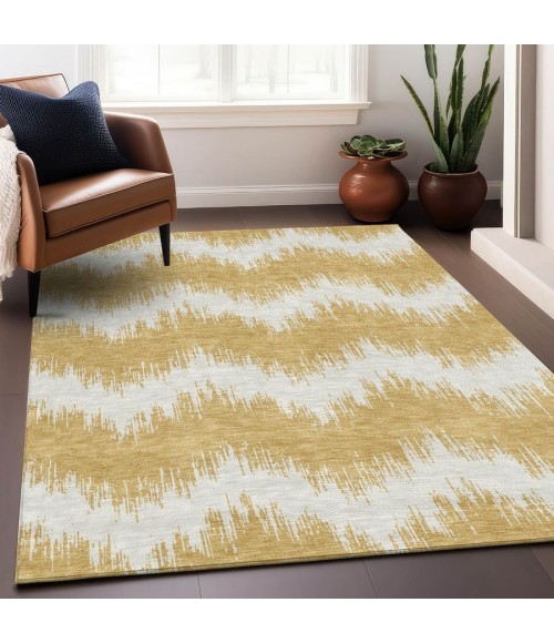 Addison Chantille ACN880-Gold 5 ft. X 7 ft. 6 in. Rectangle Rug