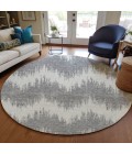 Addison Chantille ACN880-Gray 8 ft. X 8 ft. Round Rug