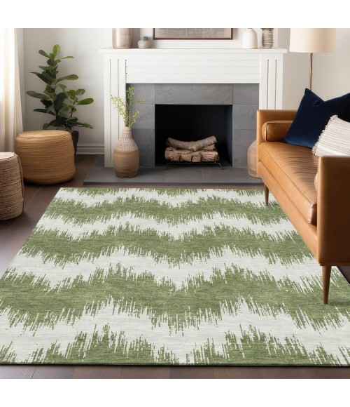 Addison Chantille ACN880-Green 5 ft. X 7 ft. 6 in. Rectangle Rug