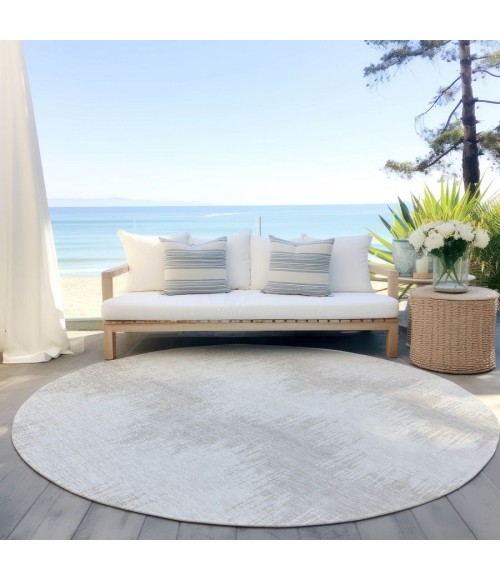 Addison Chantille ACN880-Ivory 8 ft. X 8 ft. Round Rug