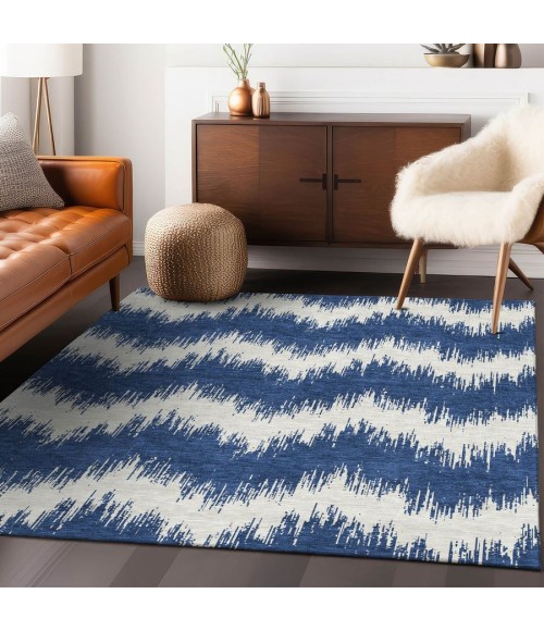 Addison Chantille ACN880-Navy 5 ft. X 7 ft. 6 in. Rectangle Rug