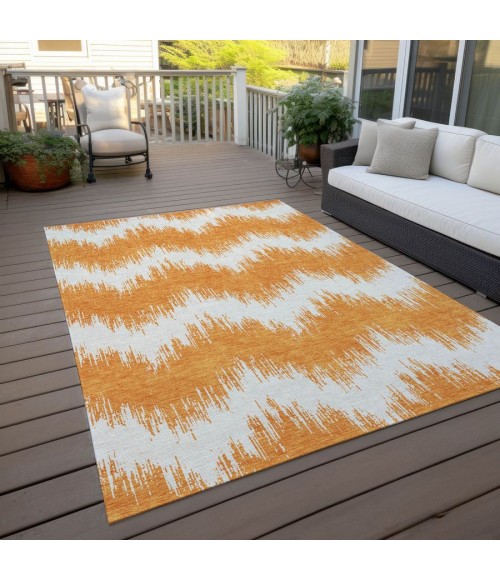 Addison Chantille ACN880-Orange 5 ft. X 7 ft. 6 in. Rectangle Rug