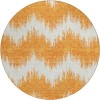 Addison Chantille ACN880-Orange 8 ft. X 8 ft. Round Rug