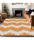 Addison Chantille ACN880-Orange 5 ft. X 7 ft. 6 in. Rectangle Rug