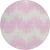 Addison Chantille ACN880-Pink 8 ft. X 8 ft. Round Rug