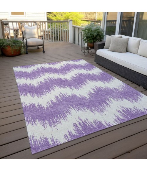 Addison Chantille ACN880-Purple 5 ft. X 7 ft. 6 in. Rectangle Rug