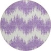 Addison Chantille ACN880-Purple 8 ft. X 8 ft. Round Rug