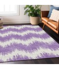 Addison Chantille ACN880-Purple 5 ft. X 7 ft. 6 in. Rectangle Rug