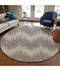 Addison Chantille ACN880-Taupe 8 ft. X 8 ft. Round Rug