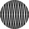 Addison Chantille ACN881-Black 8 ft. X 8 ft. Round Rug