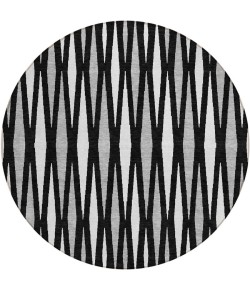 Addison Chantille ACN881-Black 8 ft. X 8 ft. Round Rug