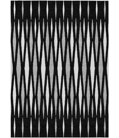 Addison Chantille ACN881-Black 5 ft. X 7 ft. 6 in. Rectangle Rug
