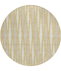 Addison Chantille ACN881-Gold 8 ft. X 8 ft. Round Rug