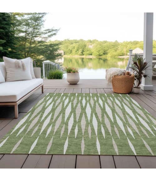 Addison Chantille ACN881-Green 8 ft. X 10 ft. Rectangle Rug