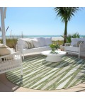 Addison Chantille ACN881-Green 8 ft. X 8 ft. Round Rug