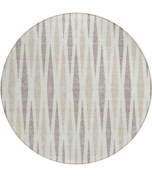 Addison Chantille ACN881-Ivory 8 ft. X 8 ft. Round Rug