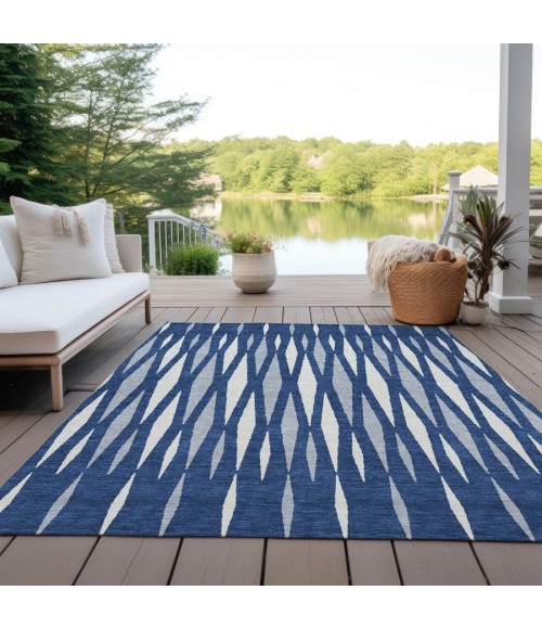 Addison Chantille ACN881-Navy 5 ft. X 7 ft. 6 in. Rectangle Rug