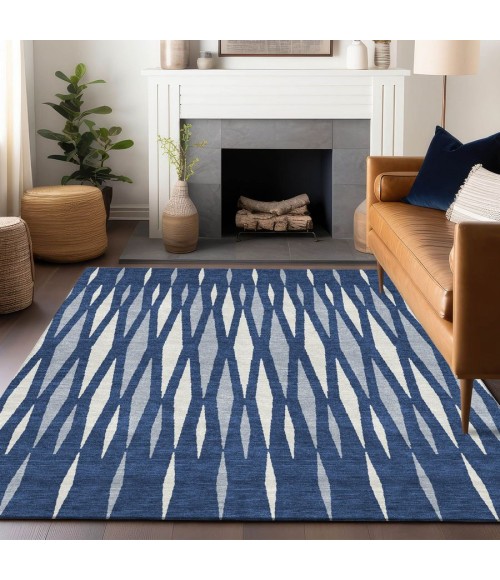 Addison Chantille ACN881-Navy 5 ft. X 7 ft. 6 in. Rectangle Rug