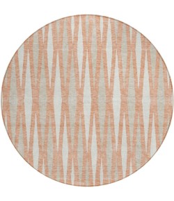 Addison Chantille ACN881-Salmon 8 ft. X 8 ft. Round Rug