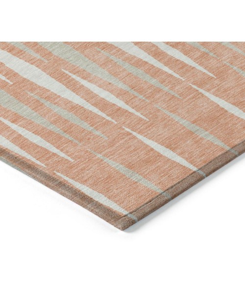Addison Chantille ACN881-Salmon 8 ft. X 8 ft. Round Rug